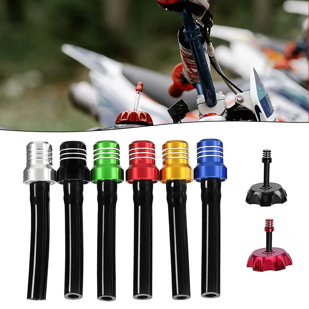 1pc Motorcycle Gas Fuel Cap Valve Vent Breather Hose Tube For ATV Quad CRF YZF RMZ KLX DRZ Dirt Pit Bike Fuel Tank Breather Pipe