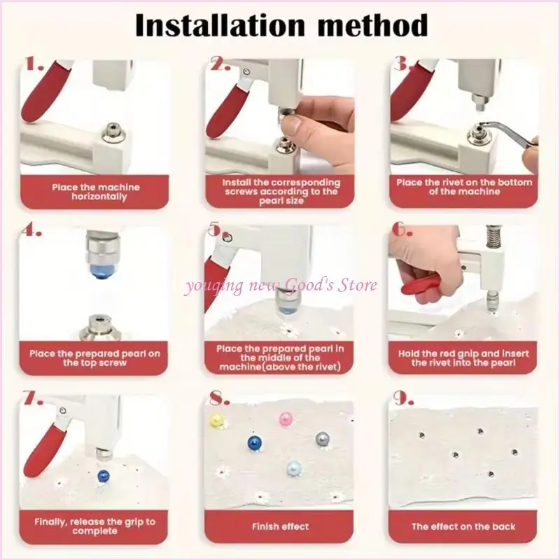 آلة تطبيق الخرز متعددة الوظائف 57QA ترتقي بتصميمات مجوهراتك إلى المستوى التالي بسهولة ومناسبة لمتاجر الحرف اليدوية #2