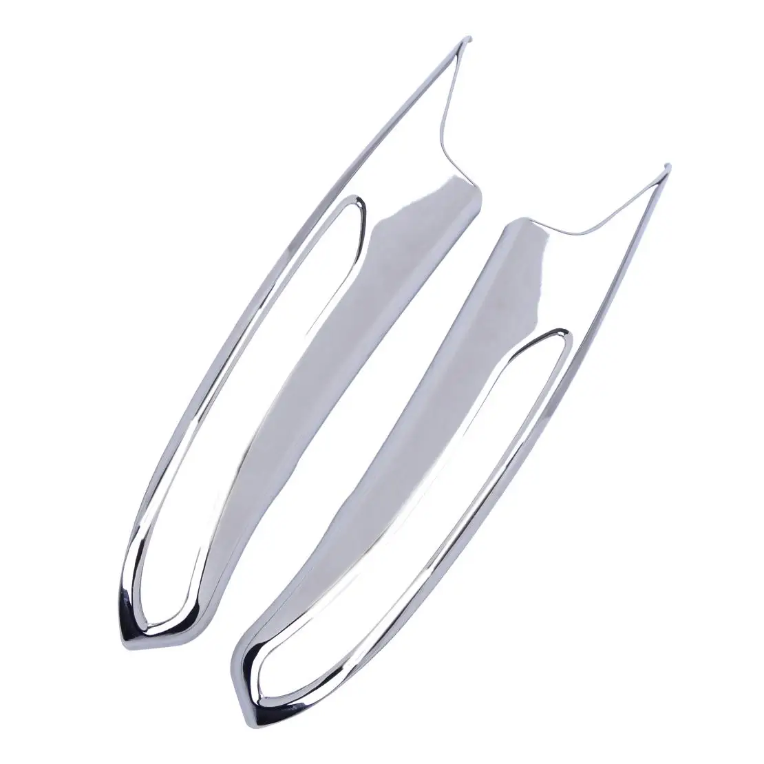

1 Pair Chrome Side Door Rearview Mirror Strip Cover Decor Trim Fit for Renault Kadjar 2015+