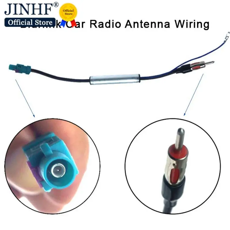 1PC Car Radio Antenna Wiring Fakra Male Adapter Transfer Cable