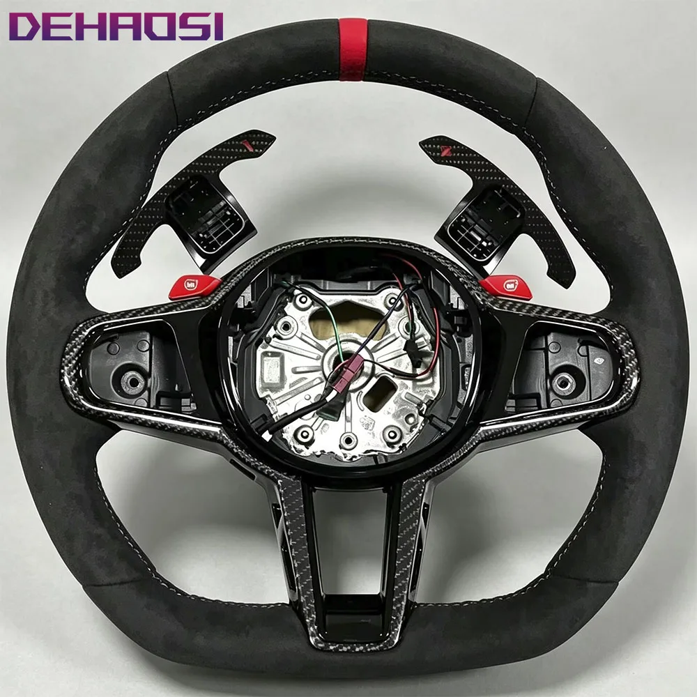 Carbon Fiber Steering Wheel for BMW G80/G82/G87 I3/I4 G20/G22/G23/G26/G29 M2/M3 New 2025 M4 Customized Performance Car Accessory