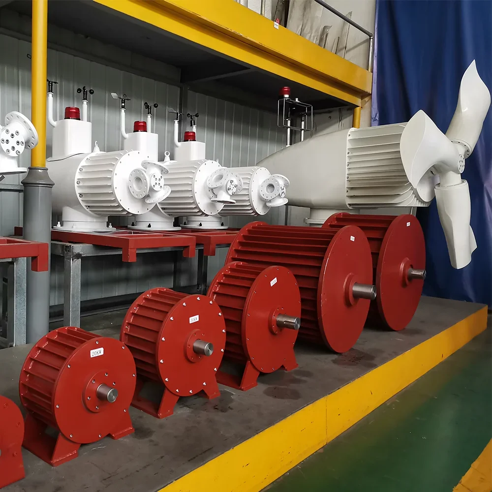 

Низкоскоростной безредукторный генератор переменного тока на постоянных магнитах 10 кВт, 15 кВт, 20 кВт, 96 В, 120 В, 220 В, 380 В для ветряных и водяных турбин