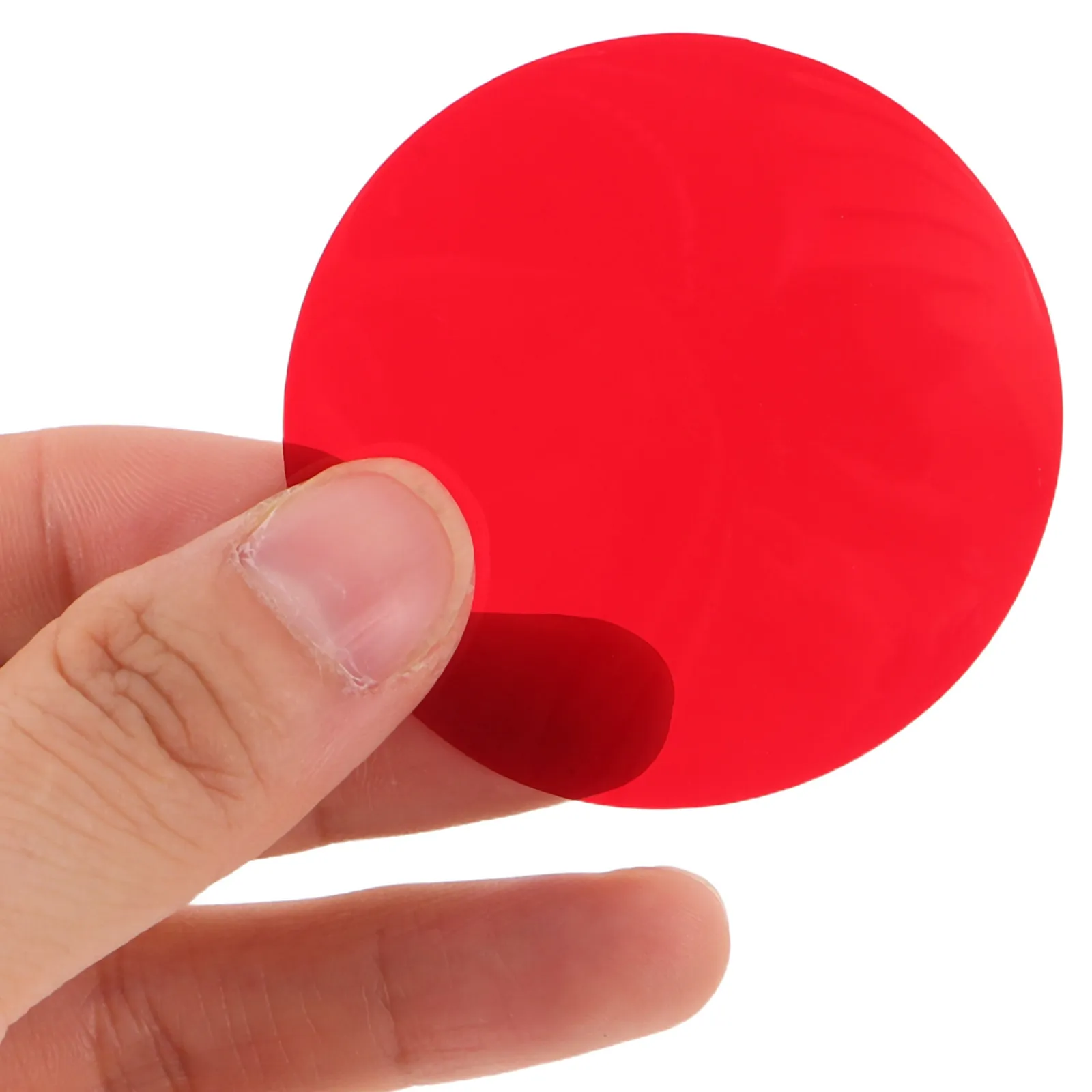 30Pcs Ambient Lighting Gel Stickers Peel and Stick Removable Adhesive Warm Light Filter Discs for LED Pendant Spotlight