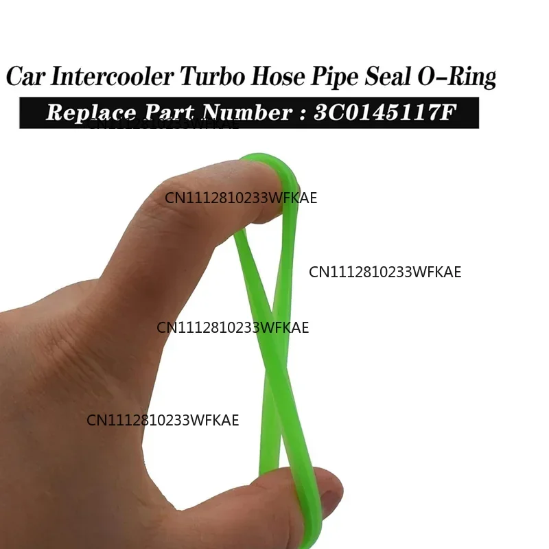 4 X Seat Intercooler Boost Pipe Seal Hose O-Ring 3C0145117F for VW Audi Skoda Beetle Bora Sharan Touran