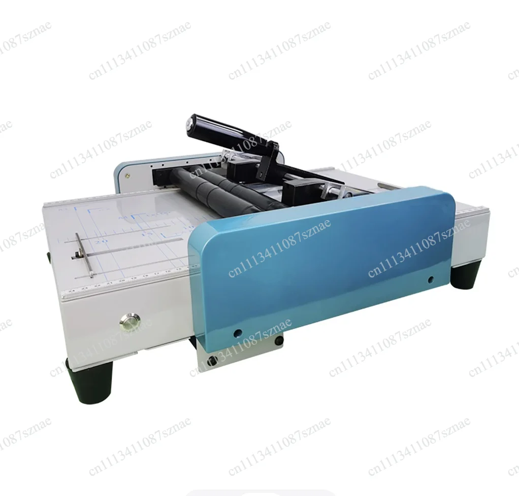 Versatile A3 Electric Folding and Stapling Machine, 2-in-1 Automatic Office Binding Equipment for Brochures and Booklets