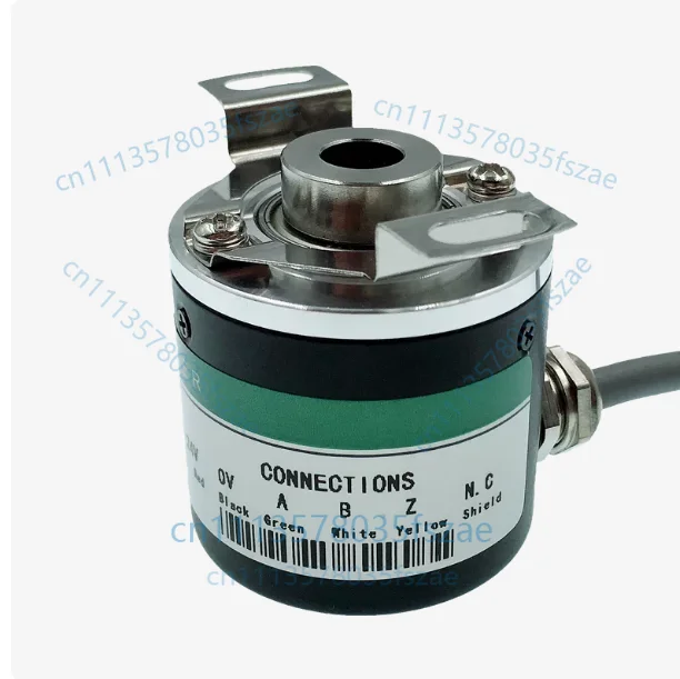 Accessories 1pcs hollow shaft photoelectric rotary encoder zkp3808 2000 pulse 2000 line abz three-phase 5-24v