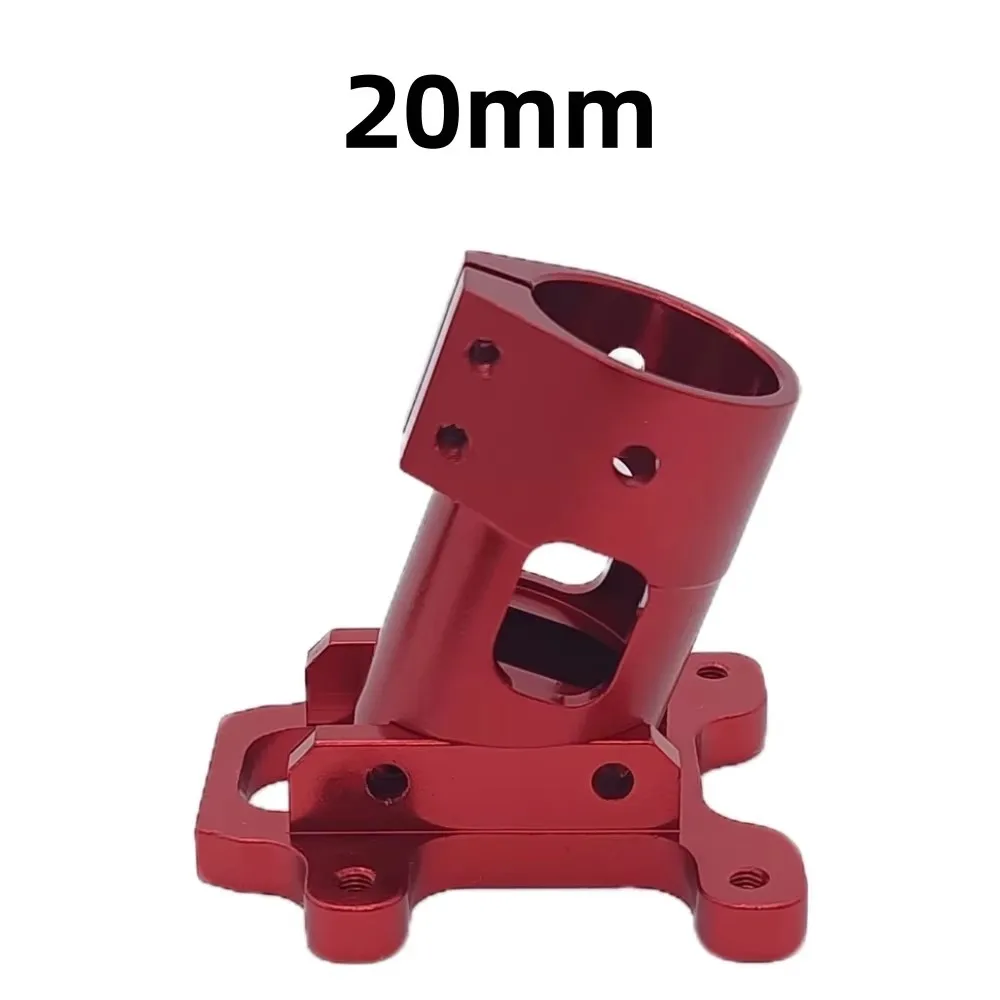 1 peça peças uav multieixo liga de alumínio tubo de carbono conexão pé montagem peças de fixação 16mm 20mm 22mm 25mm preto