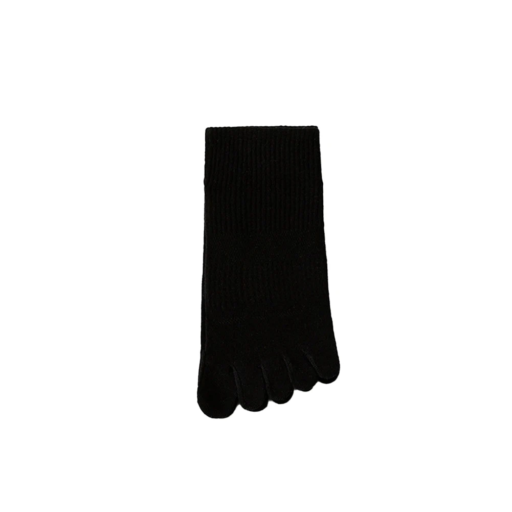 

Sweat-absorbing Socks Breathable Cotton Socks White Breathable Five Toe Socks Absorber Ankle Length Comfortable Fit