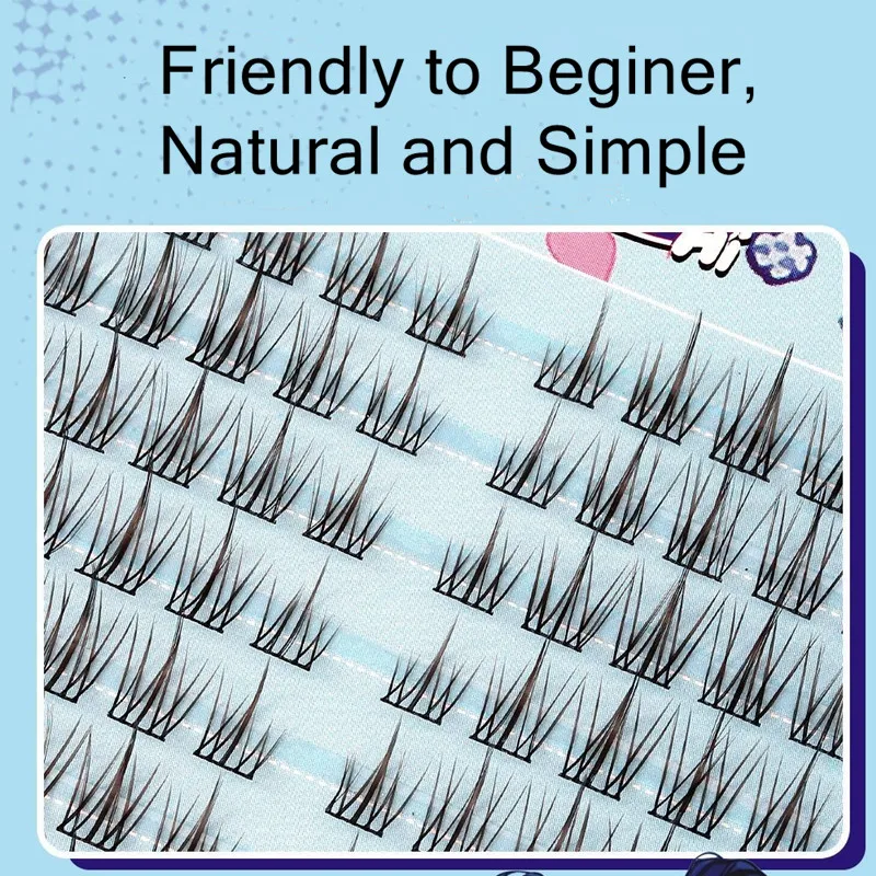 대용량 볼륨감 있는 인조 속눈썹 푹신하고 희미한 천연 재사용 가능한 속눈썹 쉬운 적용 매니아 눈 매일 사용 11-13mm