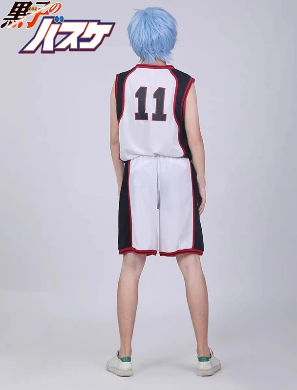 コスプレ-バスケットボールのユニフォーム,アニメの服,バスケットボールジャージのないバスケットボールジャージ,kagami Atigaコスチューム,スポーツウェア,Tシャツショーツ,seirin 10, 11