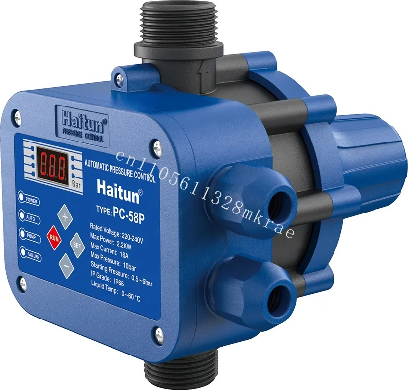 

2025 NewHaitun Automatic Water Pump Pressure Controller Pressure Switch