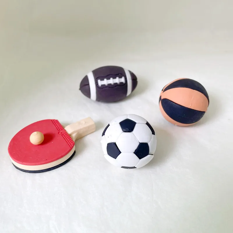 Doll House 1:12 Simulation Mini Sports Goods Football Basketball Olive Table Tennis Architecture Sand Table Model Decoration