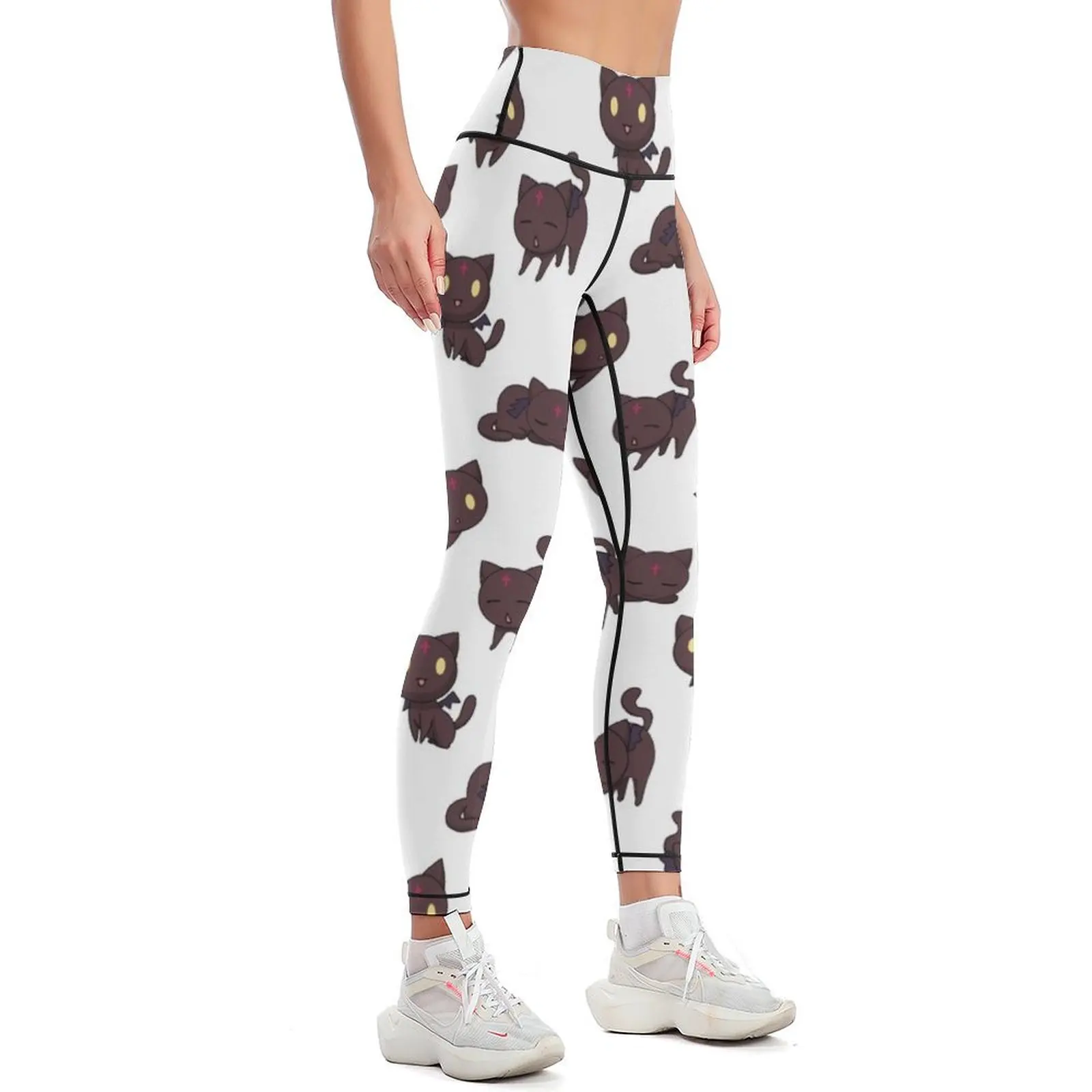 Mood = Chomusuke Leggings for physical sports shirts gym Womens Leggings