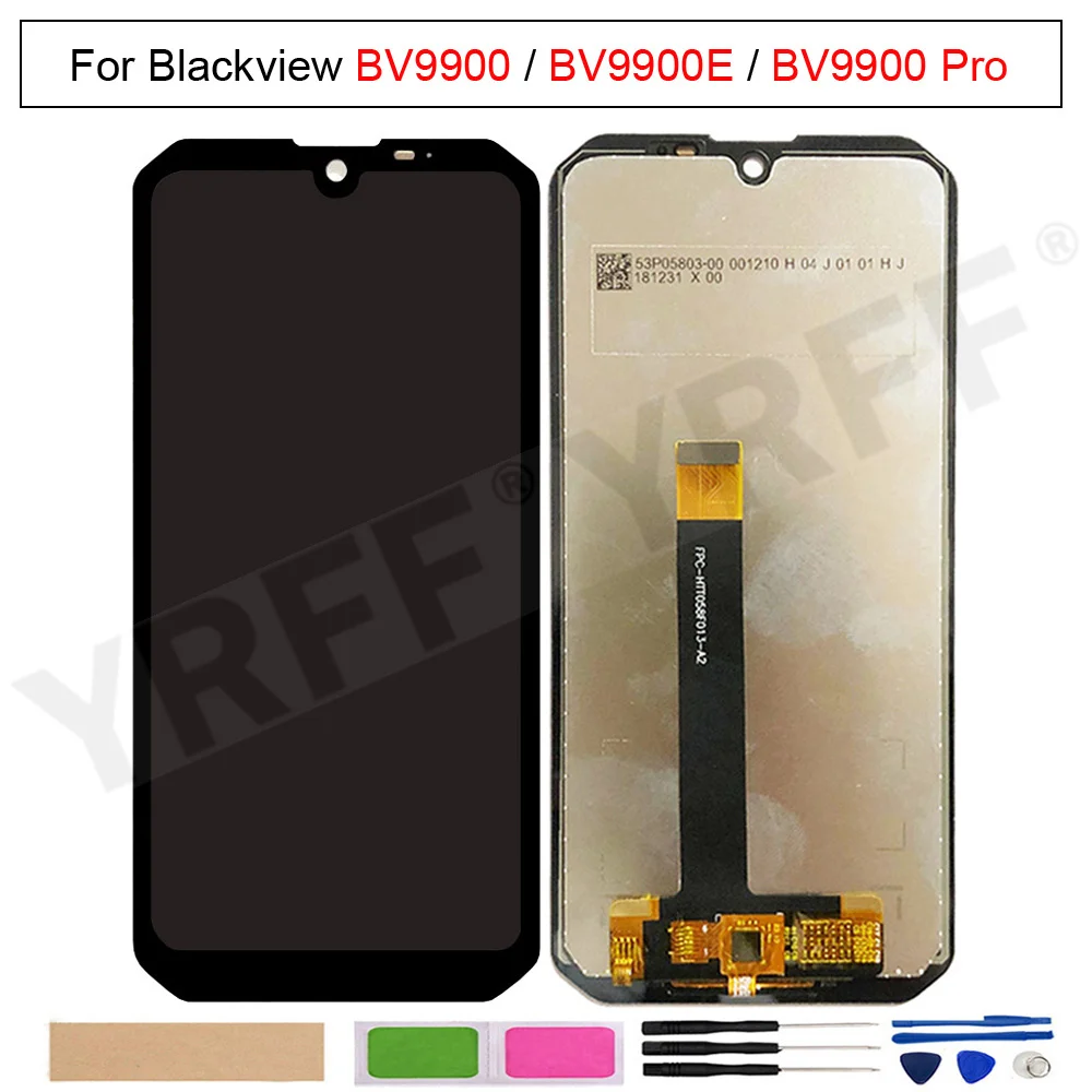 

Touch Screen Digitizer Assembly for Blackview BV9900 Pro,BV9900E,LCD Display, LCD Screen Replacement Part