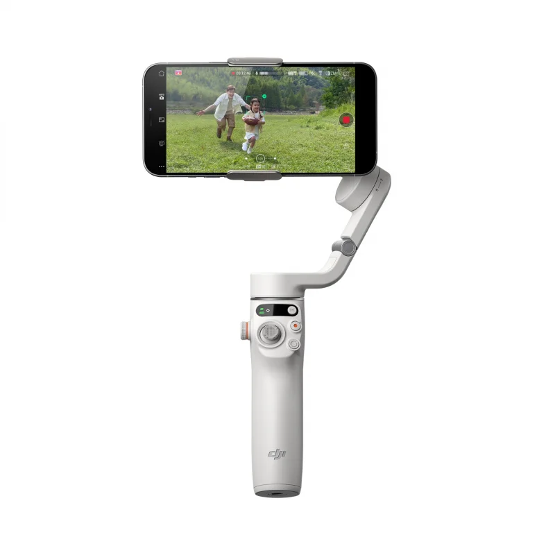 DJI Osmo Mobile 6 3-Axis Stabilization Portable and Foldable smartphone gimbal stabilizer [light silver Grey] original new