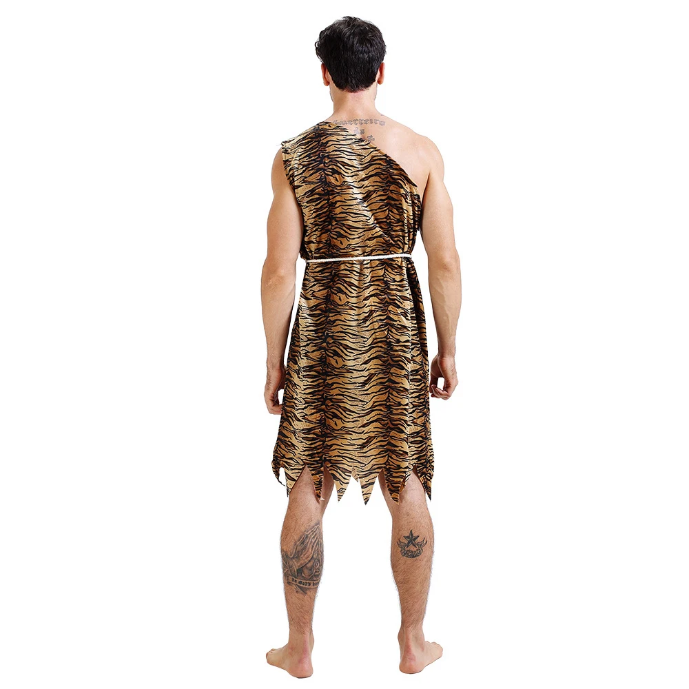 Déguisement Couple Préhistorique Imprimé Tigre – photo 8