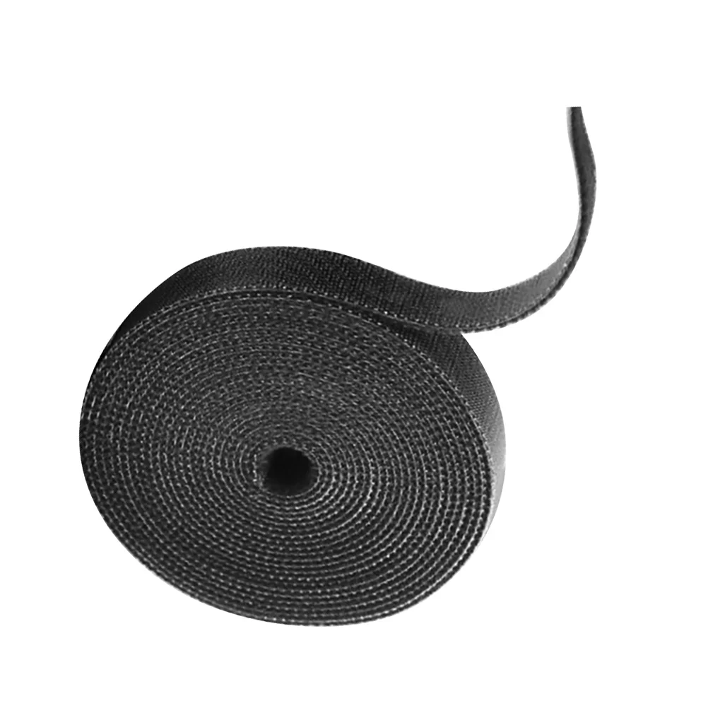 

Reusable Cable Ties Straps 3M Black Wire Organizer Self-locking Fastening Tie Cord Management Home Office Computer Room