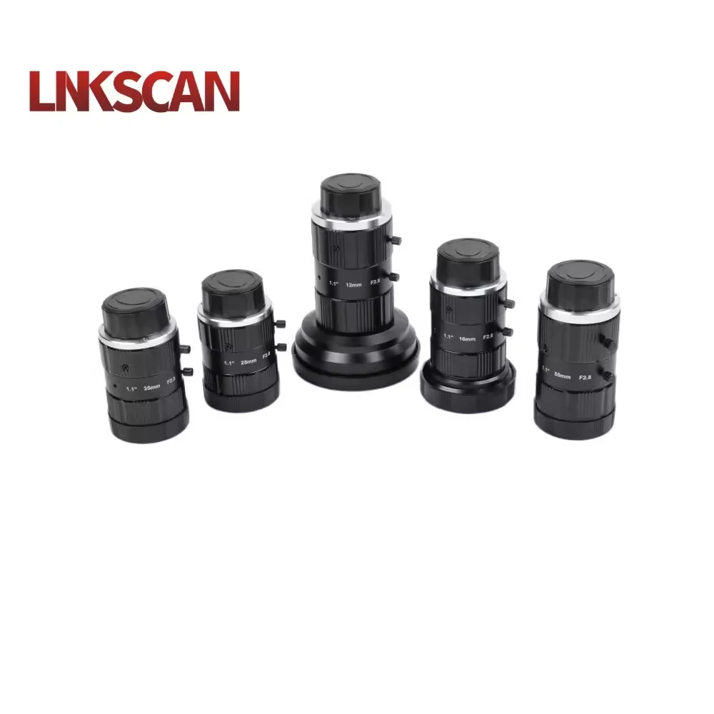 

LINKSCAN 20MP HD Zoom Industrial Camera Lens 35mm F2.8-F16 Full Frame C-Mount Professional Machine Vision Lens Aluminum Alloy