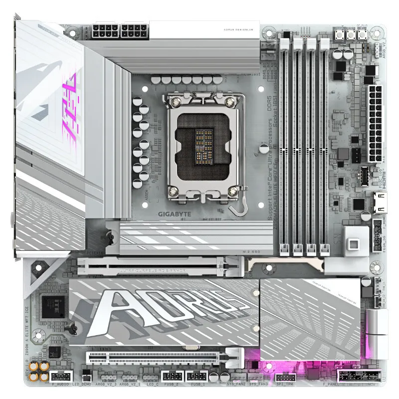 

Z890M AORI ELITE WIFI7 ICE DDR5 main board supports CPU LGA