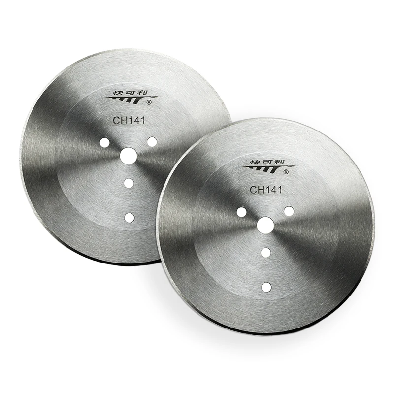 2 قطعة CH141 سكين دائري لآلة قطع القماش أوشيما شفرة سريعة النسيج نهاية القاطع EC-510L (2631-T)