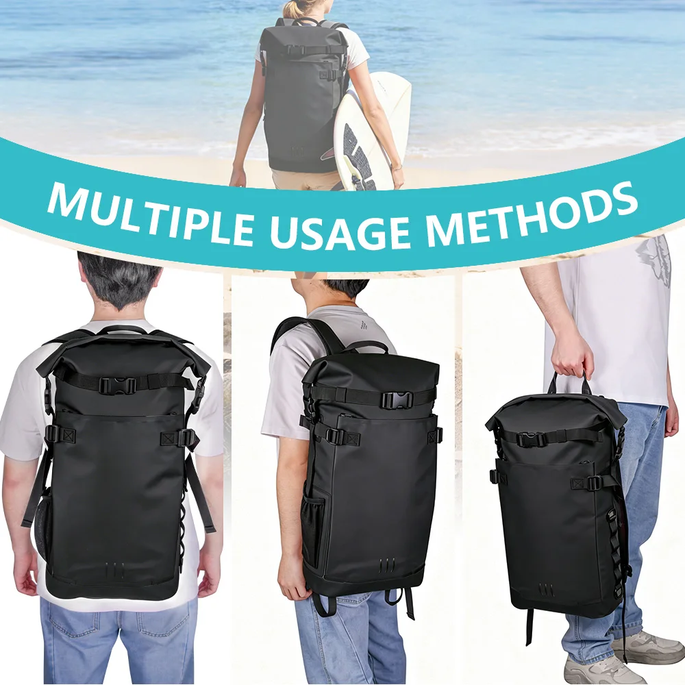 NEWBOLER men and women  Waterproof Backpack  25L/35L, Floating Dry Bag Kayak, Dry Backpack Hiking  Mountaineering Backpack