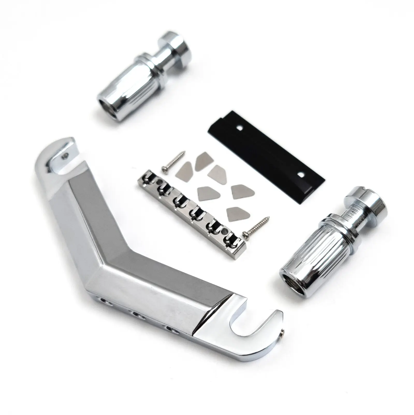 

Guitar Stop Bar Tailpiece with Stainless Steel LSR Roller Nut For LP SG Electric guitars Replacement parts
