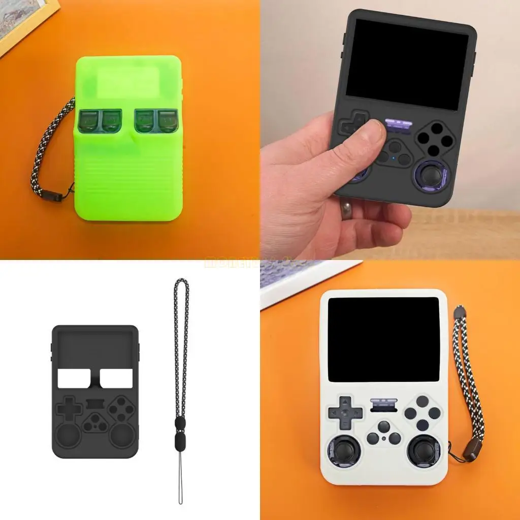 F62C Protector Cover for R36S Gamepad Housing Game Console Protective Case Shell