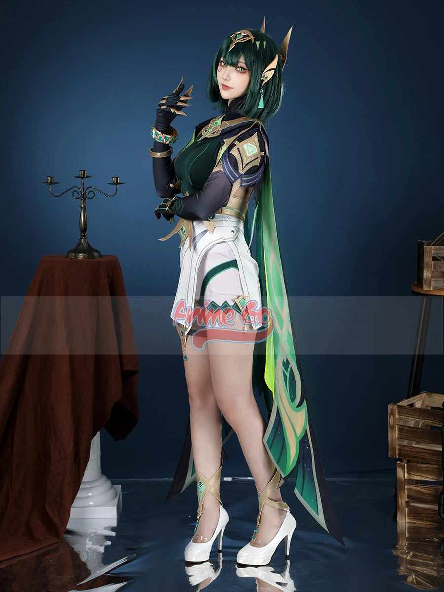 Genshin Impact Nefer Cosplay Costume Nefer tenue de jeu de rôle pour femmes Halloween