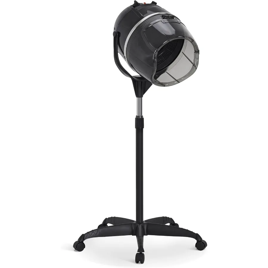 

1300W Hooded Hair Bonnet Dryer with Adjustable Height Floor Stand and 360 Rotating Base for Professional Beauty Salon Use Porta