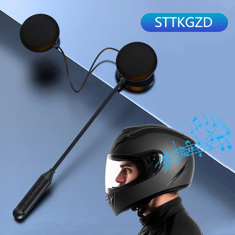 

Bluetooth-гарнитура для мотоциклетного шлема, беспроводные наушники с микрофоном, ENC, шумоподавление, громкая связь, говорящая вождение