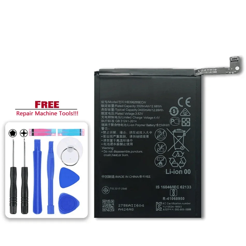 

3400mAh-4000mAh Battery HB446486ECW HB436486ECW For Huawei P20 lite (2019) Pro for Honor 10 Lite 20 pro 10i P Smart 2019 9X Pro