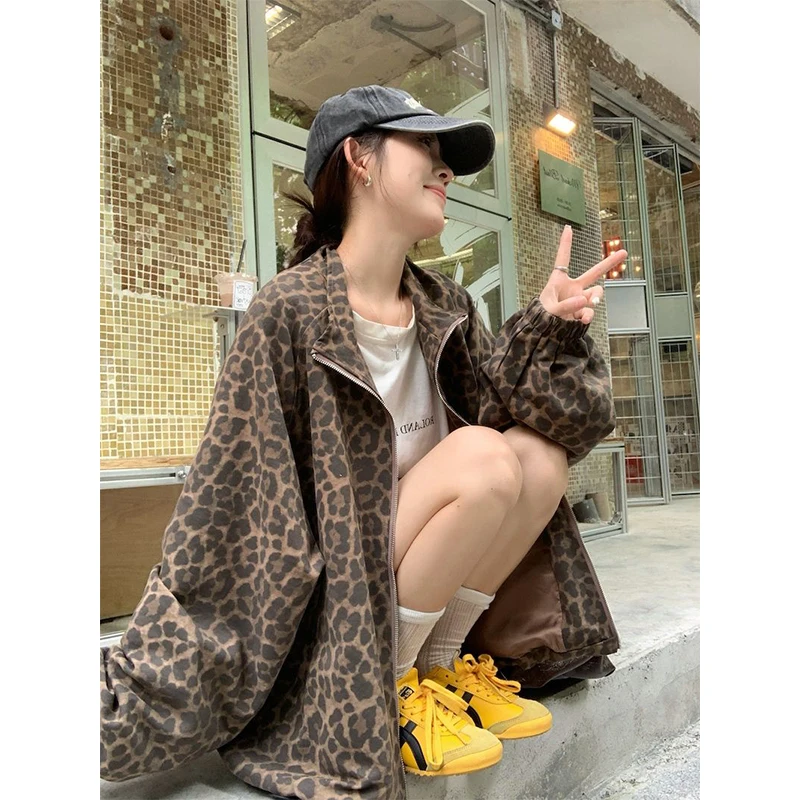 

plus Size 300 Pou Autumn Winter Long Sve Jaet Men's Hong Kong Sle Spot Pattern Dstring Zipper Coat Outerwear