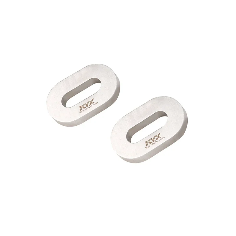 KYX Racing CNC Edelstahl Kettenspannungseinsteller Set Upgrades Teile Zubehör für 1/4 RC Motorrad Losi Promoto-MX
