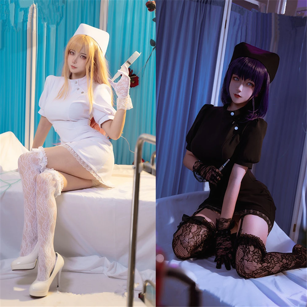 

AGCOS In Stock My Dress-Up Darling Kitagawa Marin Nurse Dress Cosplay Costume Woman Sexy Cosplay