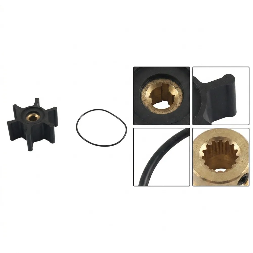 High Performance Rubber Pump Impeller Brass Core For Transfer Pump Replaces Part 49-16-2771 With O-Ring