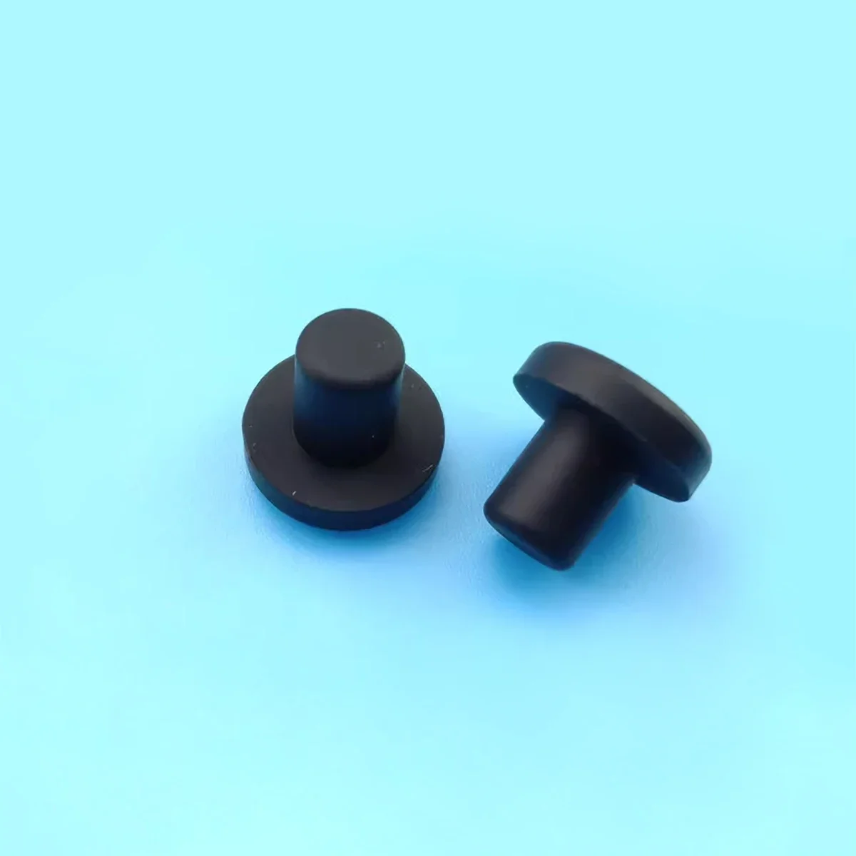 

Black Silicone T-type Solid Plug High-Temperature Resistant Test Tube Bottle Mouth/Screw/Panel Hole Plug 2.7mm3mm 4mm5mm-14mm