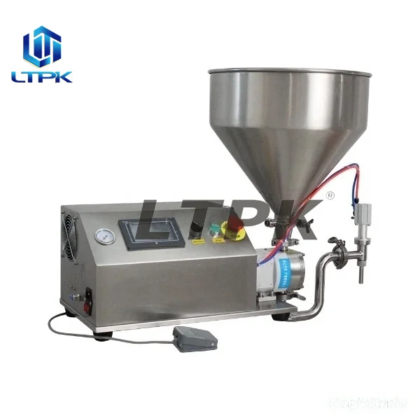 

Semi automatic Rotor Pump Peanut Butter Cosmetic Lotion Cream Honey Toothpaste Sauce Paste Tube Bottle Filling Machine