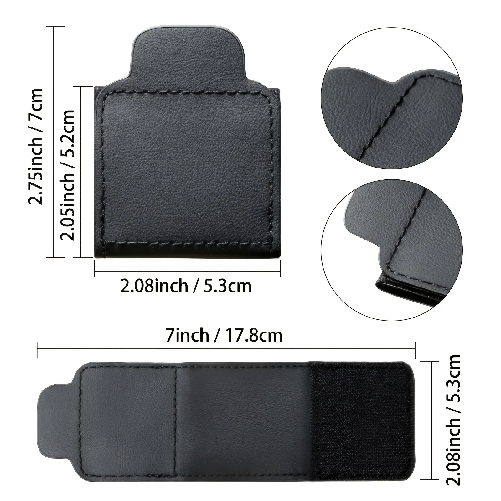 Universal Car Seat Belt Stabilizer Clip, Anti-Vibration Webbing Holder, Scratch-Proof Auto Interior Belt Organizer