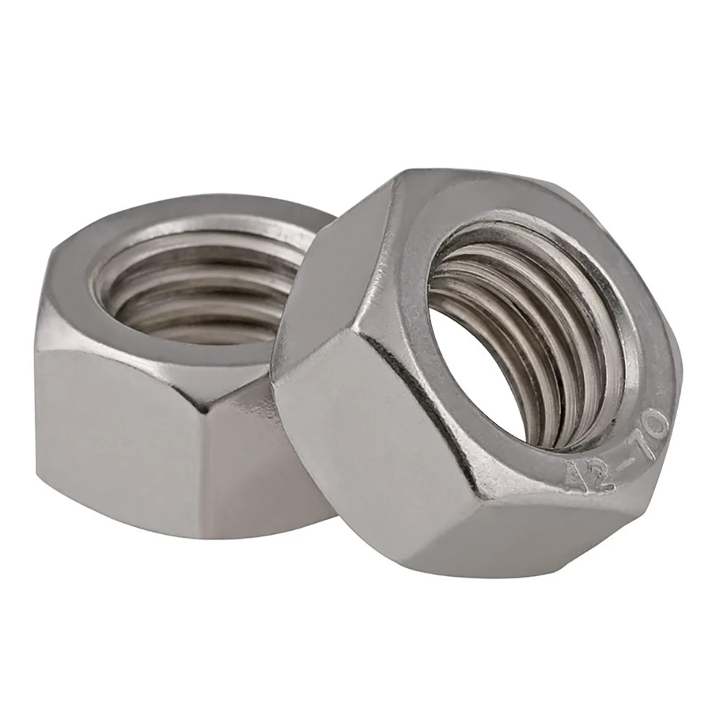 Weiyi DIN934 GB6170 Sechskantmuttern 0 # -80 bis 12 # -24 1/4-20 bis 3/4-10 UNC/UNF/BSW Gewinde Sechskantmutter aus Edelstahl SUS304 – Detail 6
