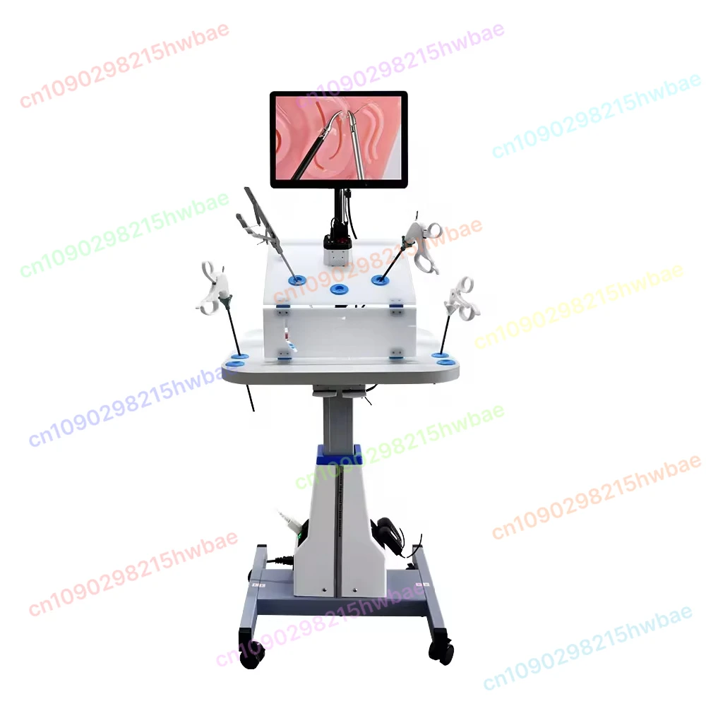 

Laparoscopic Trainer Simulator Box with Camera and Practice modules for Doctor Medical Students Nurse Training