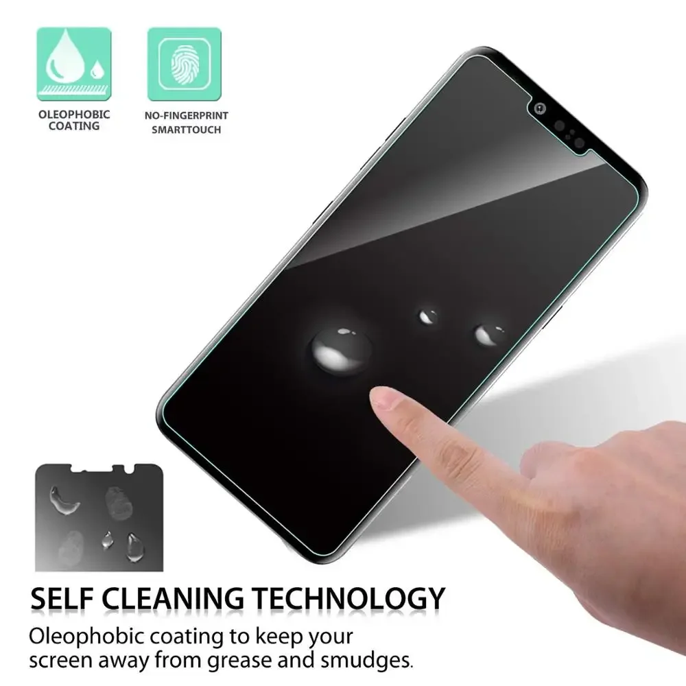 2.5D Screen Protector For LG G8S G5 G6 G7 G8 Thinq Q6 Q7 Q8 Q9 Scratch Proof Tempered Glass LG V10 V20 V30 V40 Protective Film