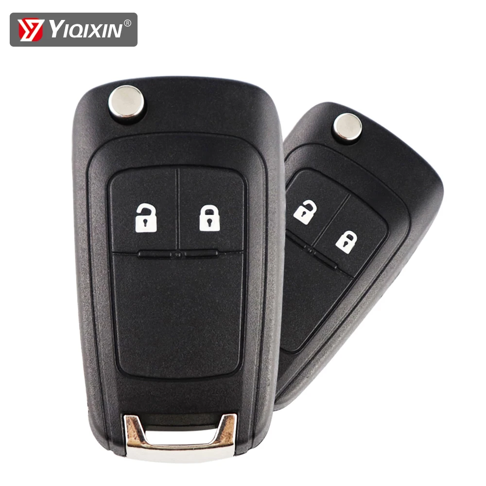 YIQIXIN Flip Pieghevole Chiave A Distanza Borsette Fob Caso Per Opel/Vauxhall Astra J Vectra C Corsa E Insignia Zafira 2009-2016 di Ricambio