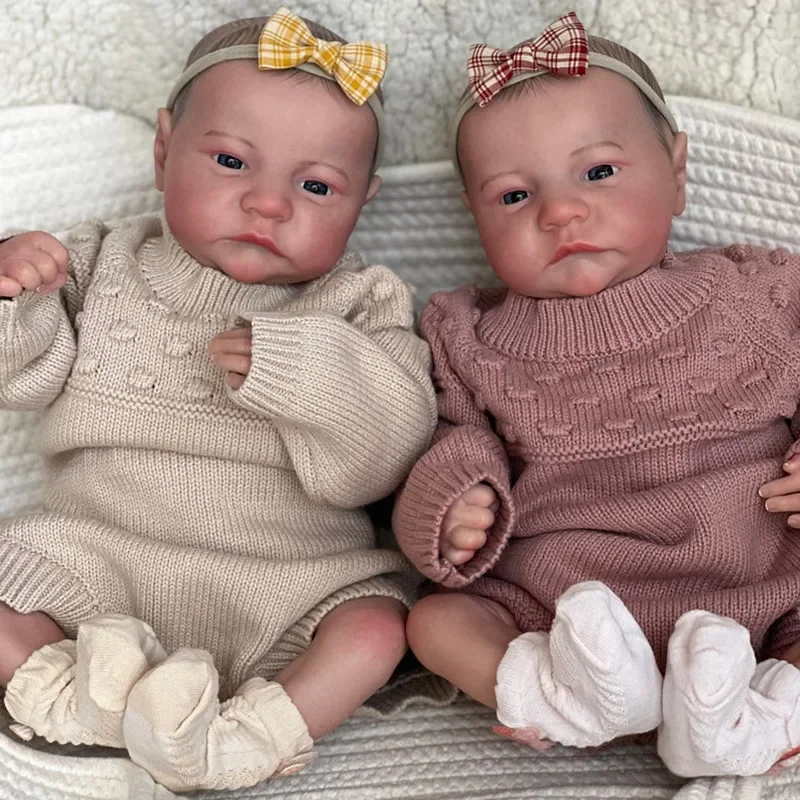 19inches Levi Awake Reborn doll Kit Unfinished Unpainted Blank DIY doll Parts Cloth Body Random Eyes Collectible Art doll - view 6