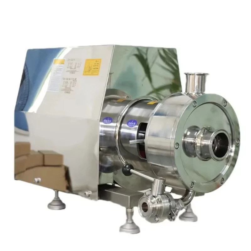 

Sanitary stainless steel 304 316L single-stage emulsion pump high shear homogenizer