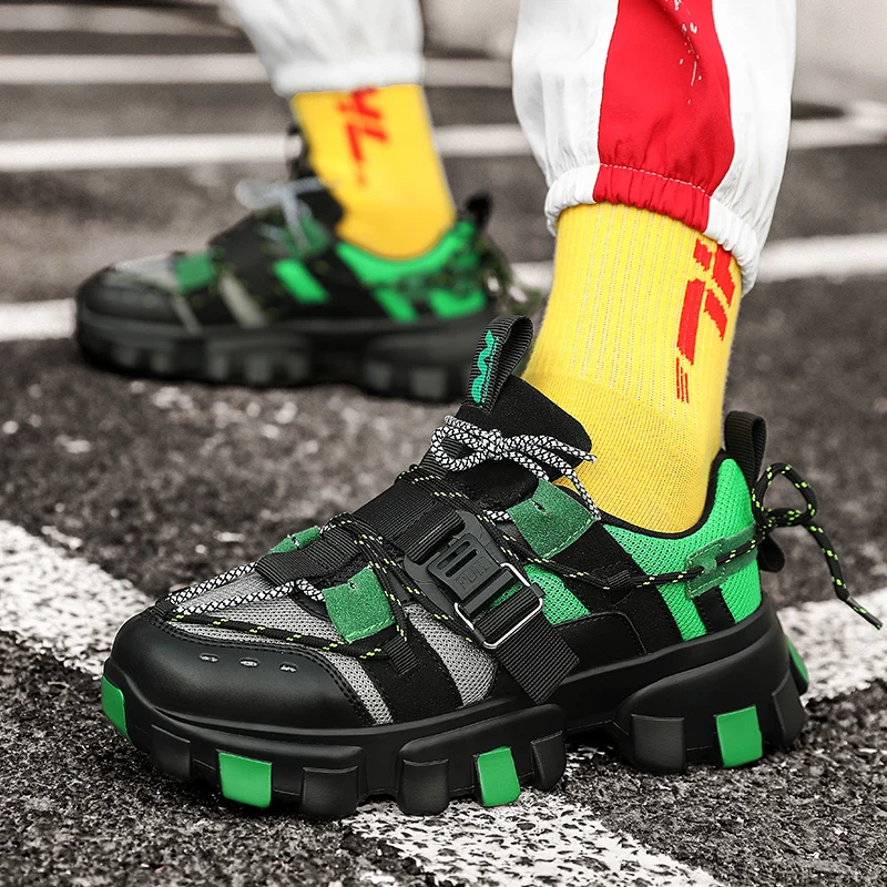 High Quality Fashion Mixed Colour Shoes for Man Autumn Newest Mens Casual Shoes Breathable Light Man Sneakers Anti Slip Footwear
