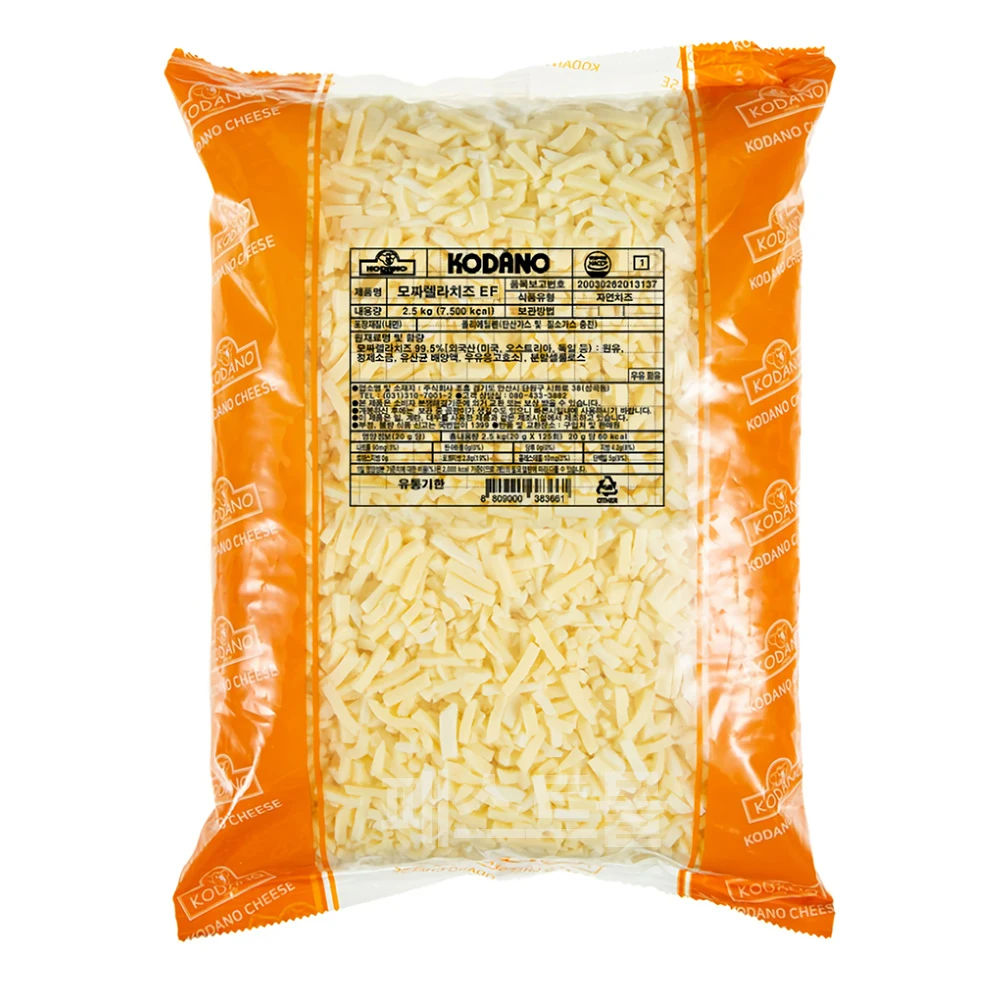 조흥 코다노 모짜렐라치즈 EF 2.5kg