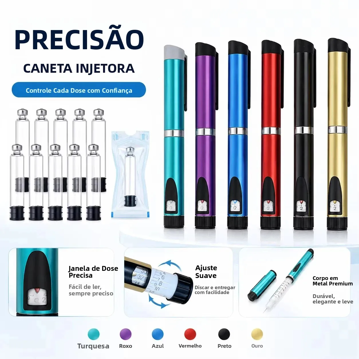 nova-caneta-de-insulina-reutilizavel-de-metal-para-peptideos-dose-ajustavel-cartucho-de-3ml-injetor-subcutaneo-para-caneta-de-injecao-estetica