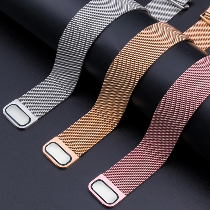 Milanese Band for Huawei Watch FIT Strap Smart Magnetic Loop Stainless Steel Metal Bracelet for Huawei Watch Fit 2 Accessories