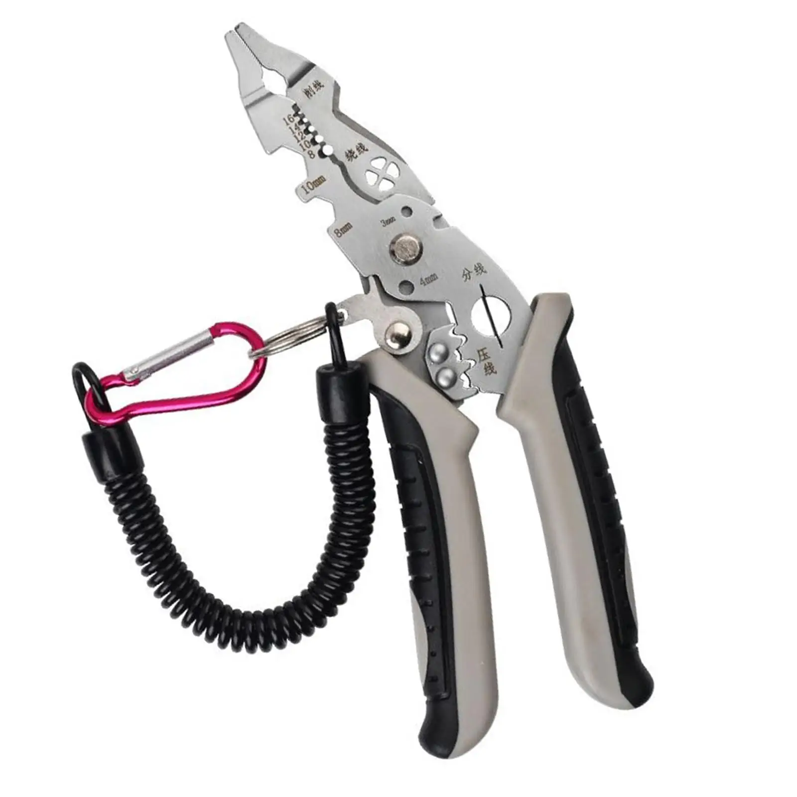 Wire Stripper Tool Electricians Wire Pliers for Cutting Splitting Pressing