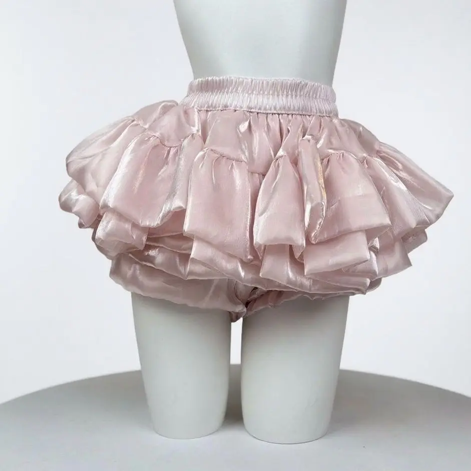 

Summer White New High Waist Skirt Ballet Cake Tutu Skirt